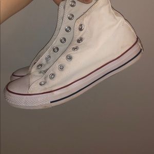 White high top converse